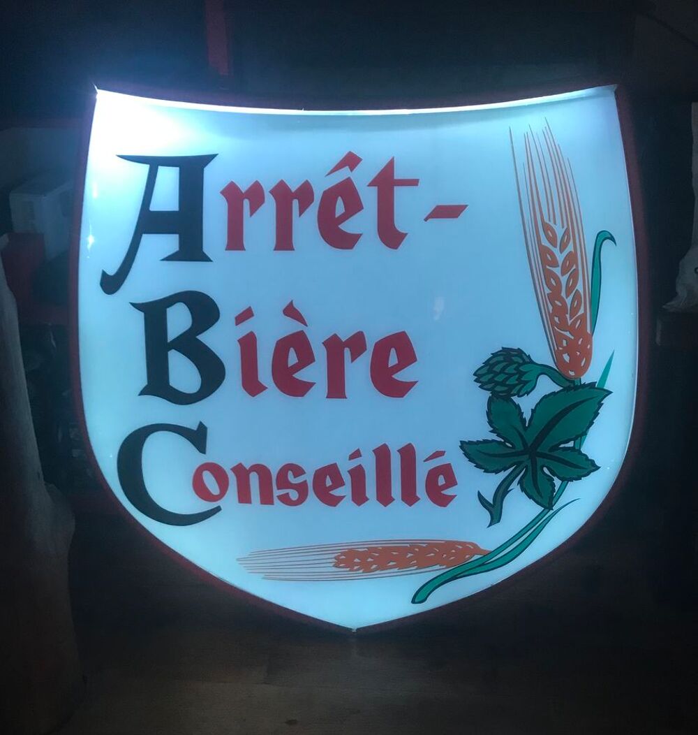 enseigne lumineuse ann&eacute;e 50/60 