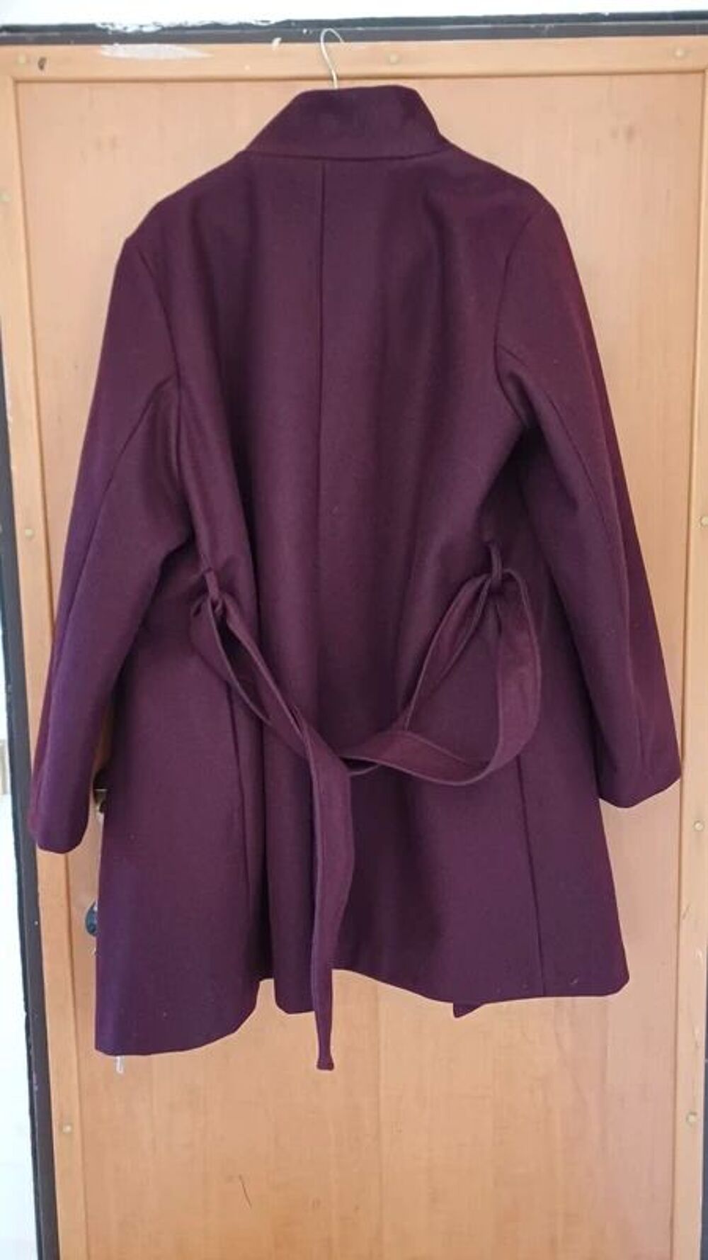 Manteau long T48 Primark Neuf aubergine Vêtements