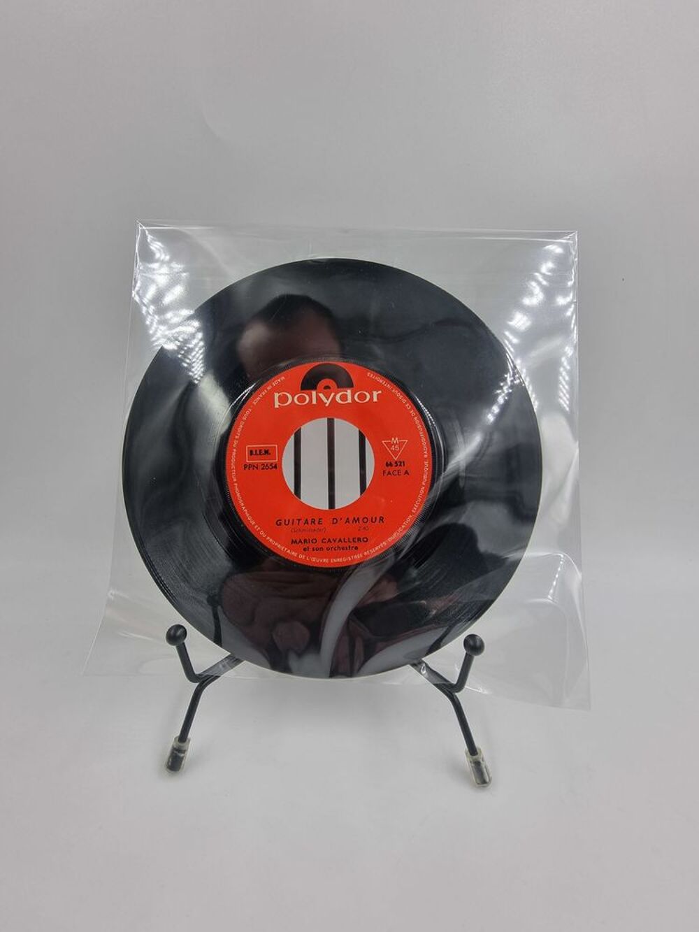 Vinyle 45 tours Mario Cavallero et son Orchestre : Guitare.. CD et vinyles