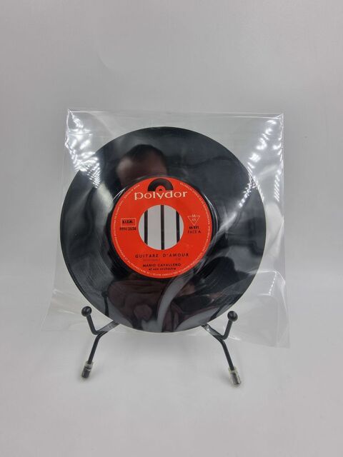 Vinyle 45 tours Mario Cavallero et son Orchestre : Guitare.. 1 Vulbens (74)