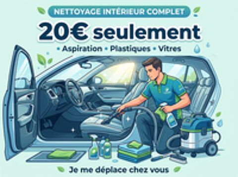  Nettoyage intérieur voiture - Soutien projet local ? 