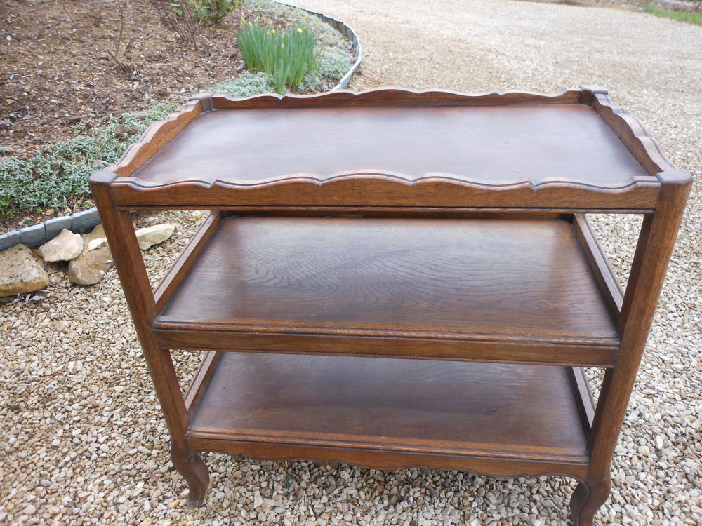 DESSERTE DE TABLE RUSTIQUE EN CHENE Meubles