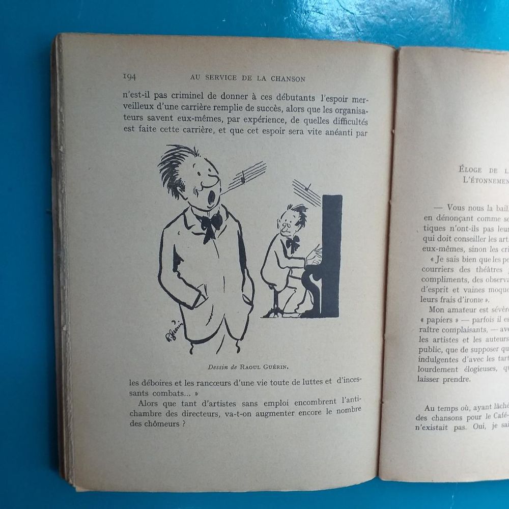 Georges MILLANDY Au service de la chanson - 1939 Livres et BD
