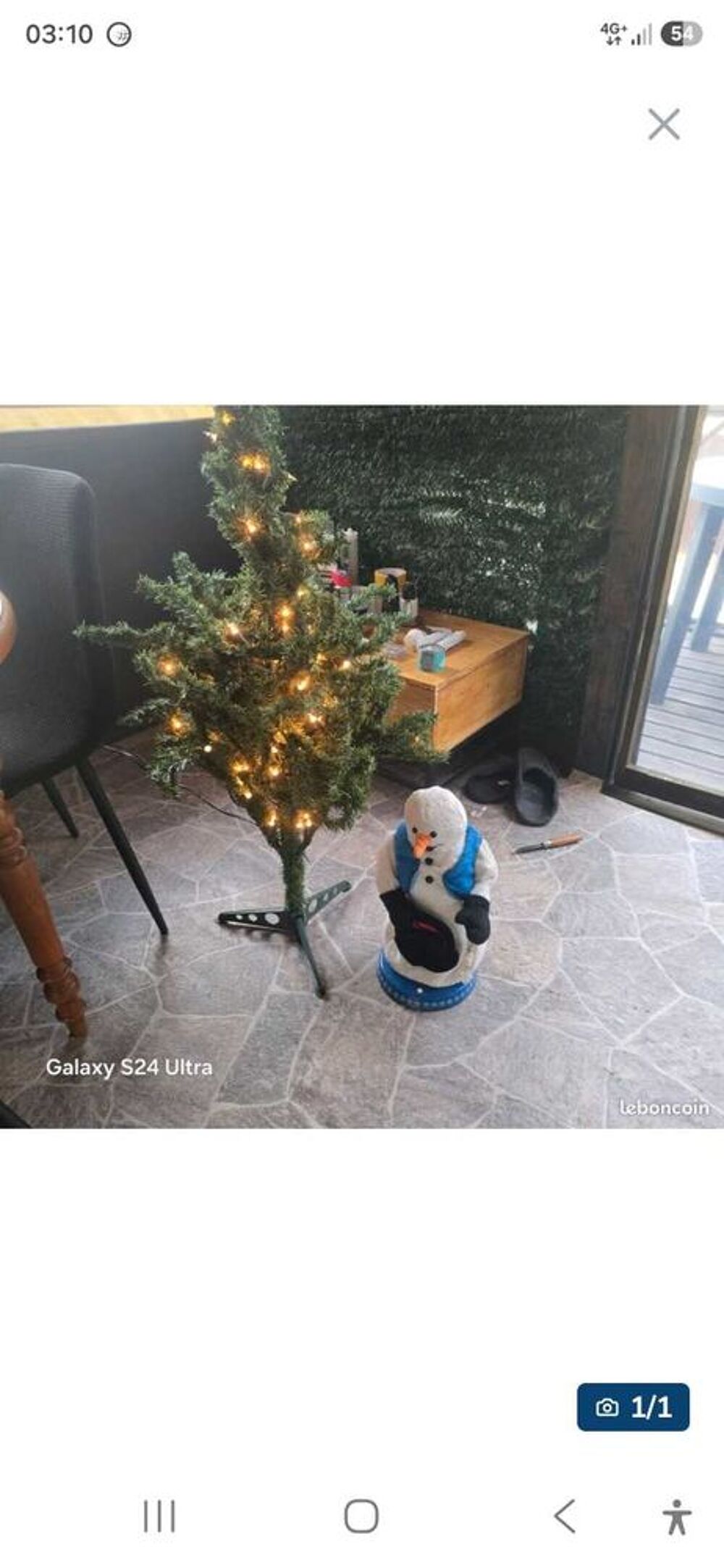 sapin +pingouin Décoration