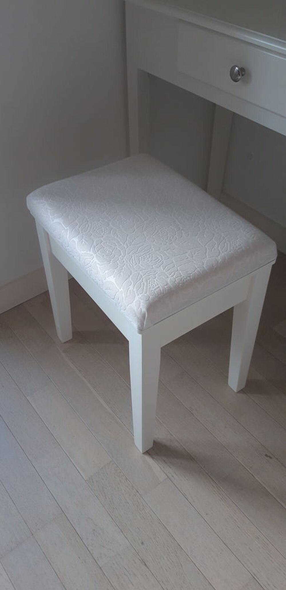 Coiffeuse table &agrave; maquillage, tiroir, miroir avec si&egrave;ge Meubles