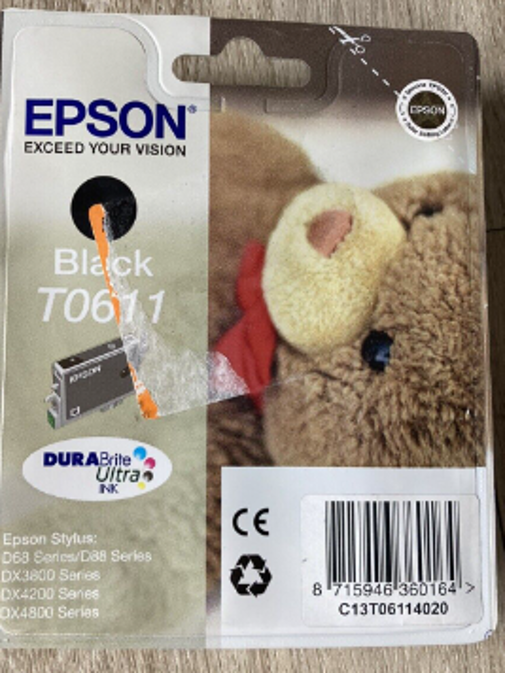 Cartouches imprimantes EPSON TO series Photos/Video/TV