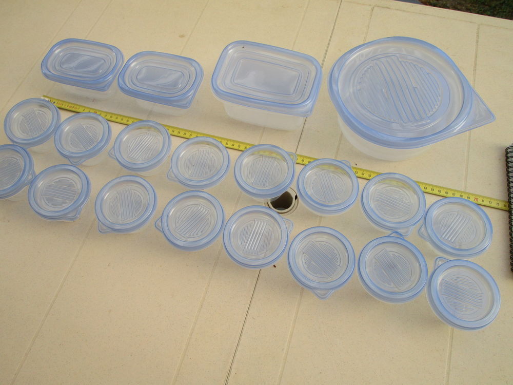 LOT DE BOITE CONTAINERS CUISINE PLASTIQUE Cuisine