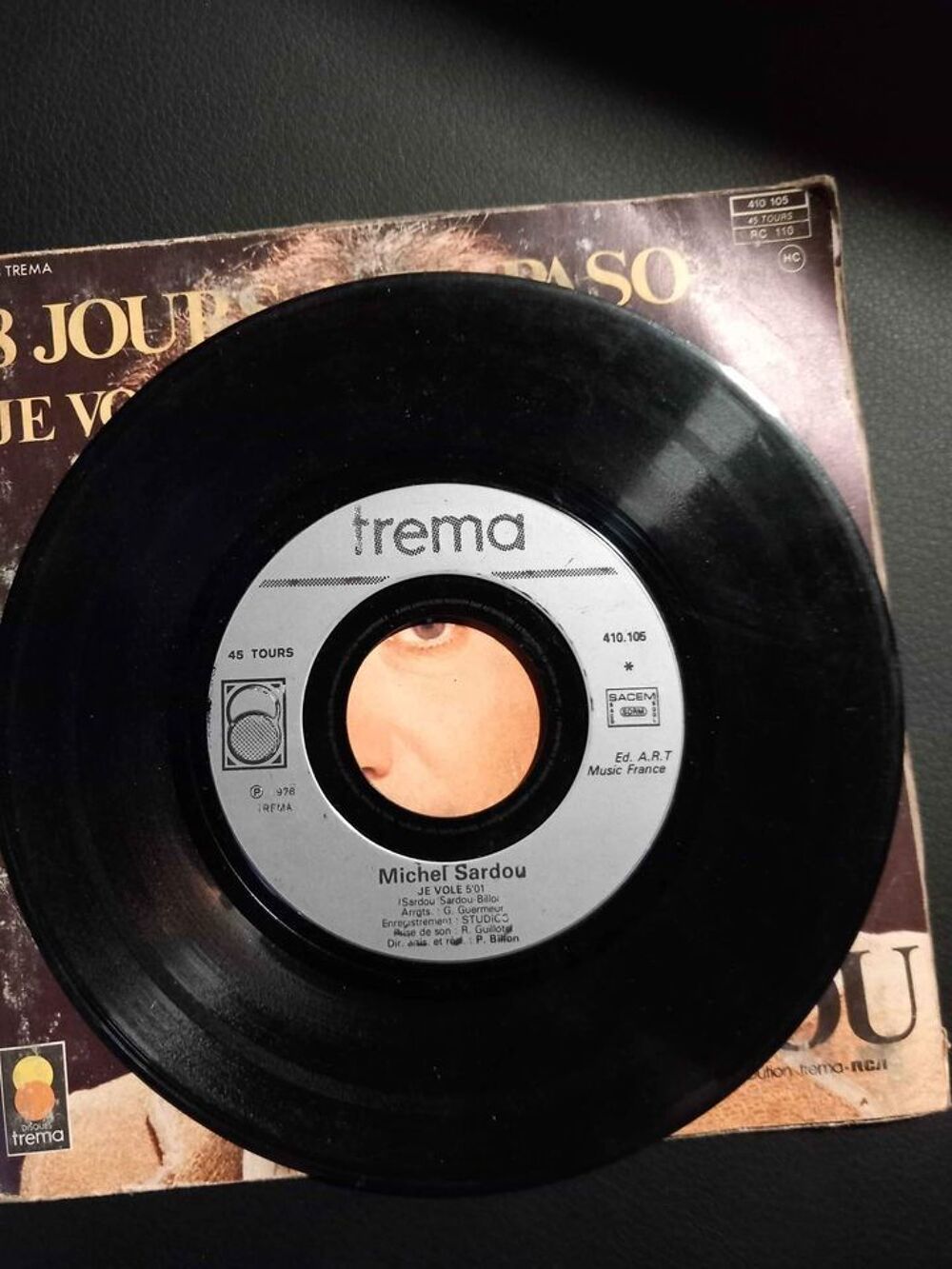 45 Tours, Michel Sardou, je vole CD et vinyles