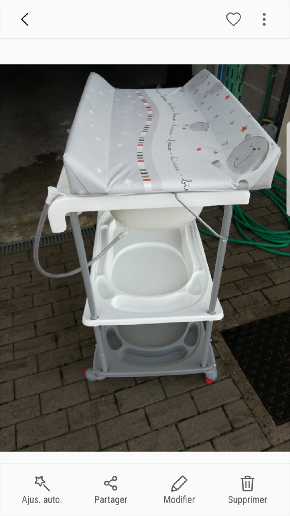 Matelas &agrave; langer Mobilier enfants
