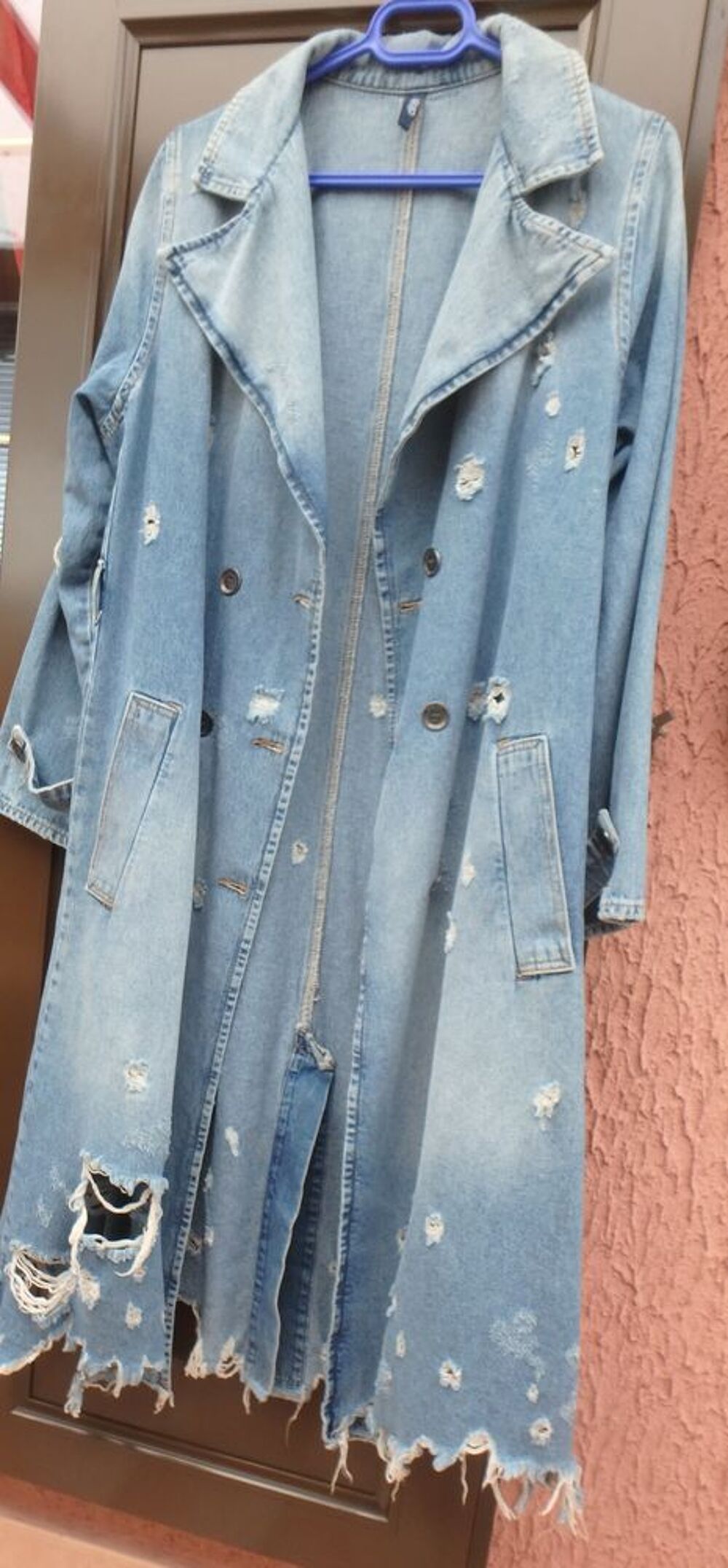 Liu Jo Manteau en denim bleu XL / 42 / 14 Neuf Vêtements