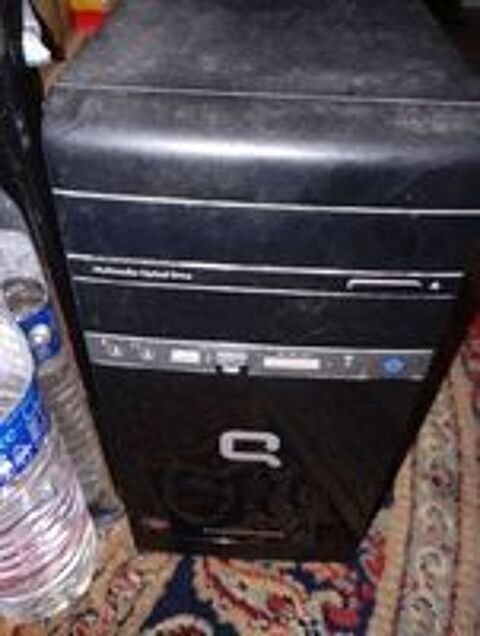   ordinateur compaq unite centrale + ecran+tabulateur +souris  