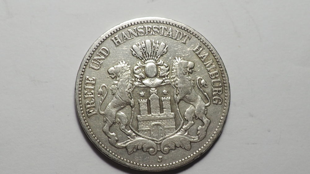 5 Mark 1875 J 