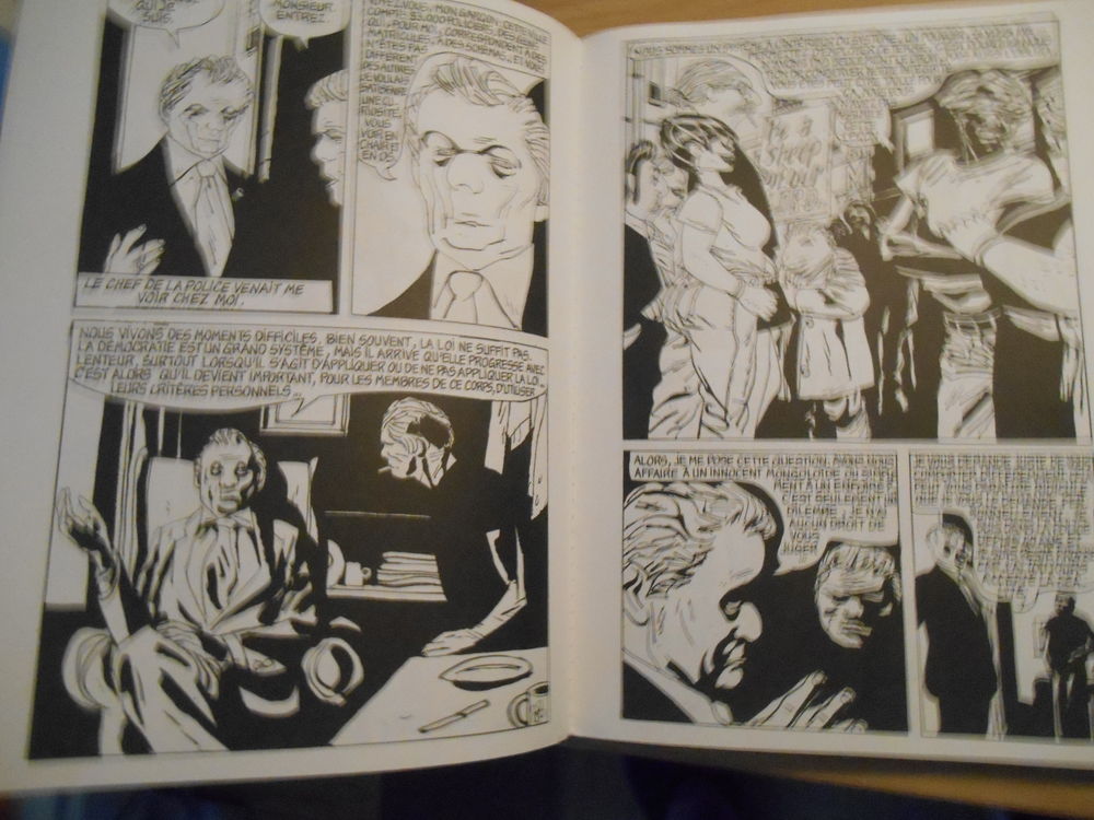 BD ALACK SINNER FLIC OU PRIV&Eacute; de J. MUNOZ &amp; C. SAMPAY (1983 Livres et BD