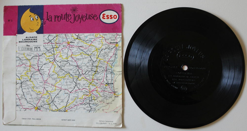 Disque ESSO La route joyeuse N&deg;3 