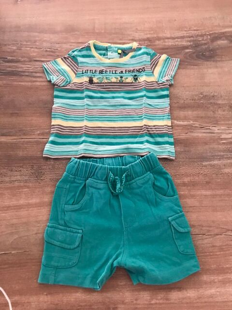 Ensemble short/Tee shirt enfant garçon   Orchestr 5 Saleilles (66)