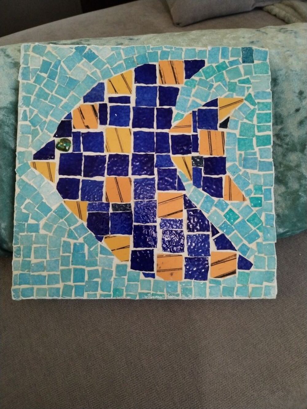 poisson mosa&iuml;que de Briare Décoration