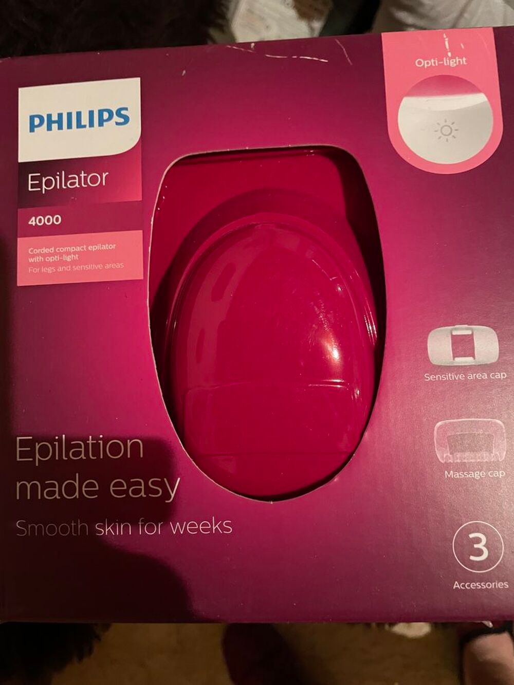 Epilateur Philips Electroménager