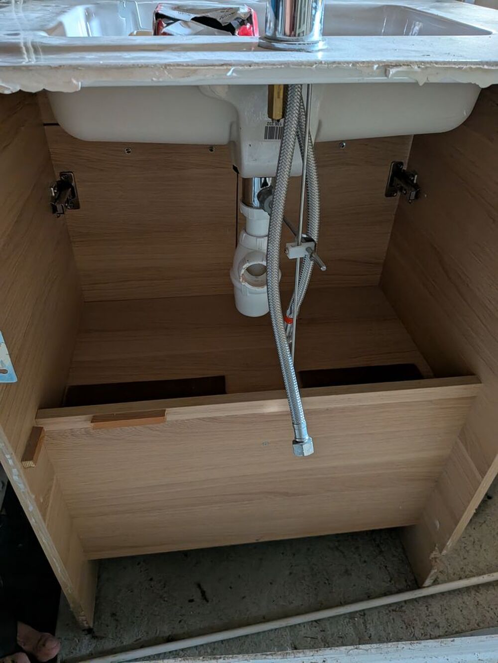 Meuble de salle de bain Bricolage
