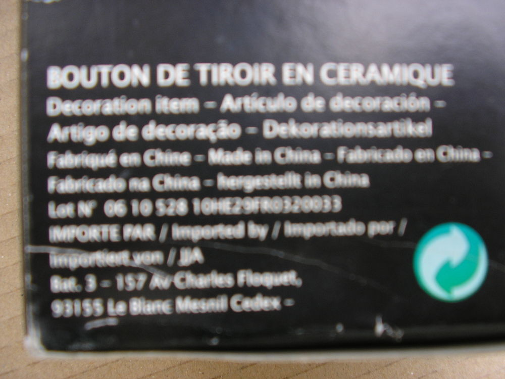 4 Boutons de Tiroir Bricolage