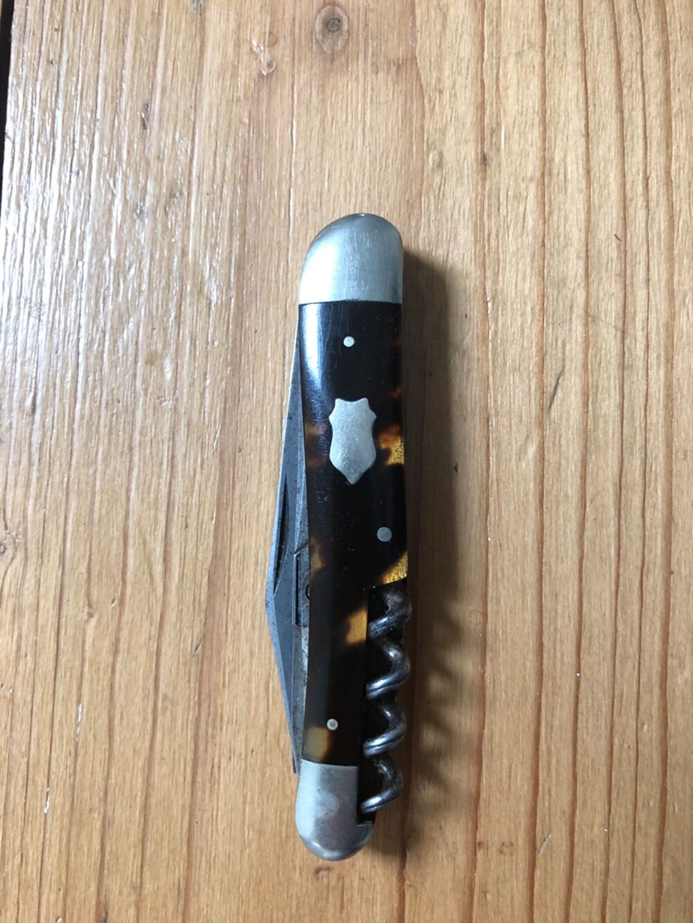 Couteau multifonction manche &eacute;caille 