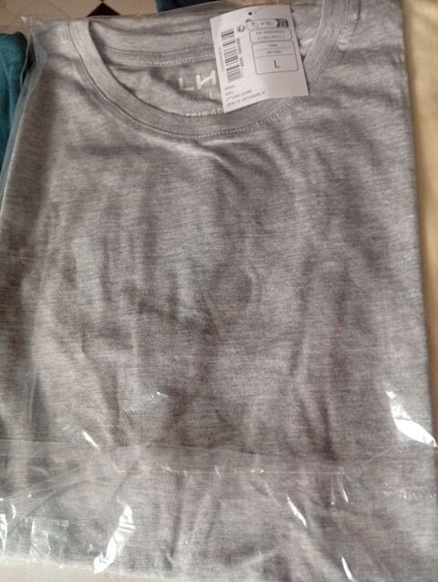 tee-shirt gris neuf sous emballage avec �tiquette 2 Ch�teaudun (28)