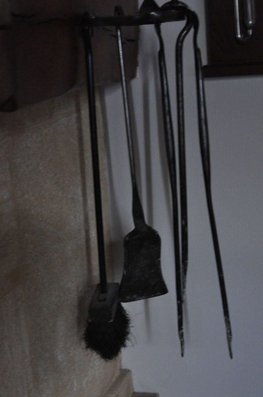 Insert de chemin&eacute;e avec porte vitr&eacute;e Bricolage