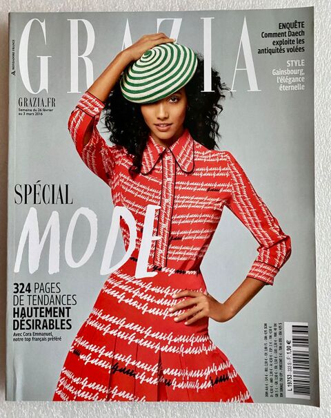 Magazine GRAZIA SPECIAL MODE N� 333 Mars 2016 7 Jou�-l�s-Tours (37)