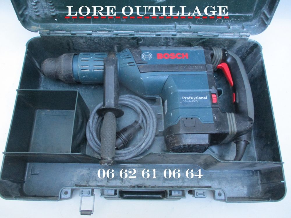 BOSCH GBH 8-45 D - Perforateur - Burineur Bricolage