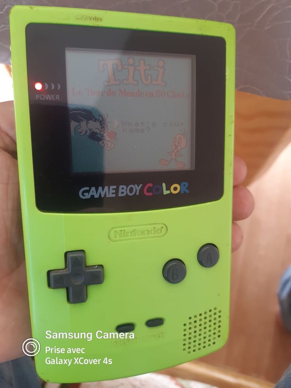 Console nintendo game boy color Consoles et jeux vidéos