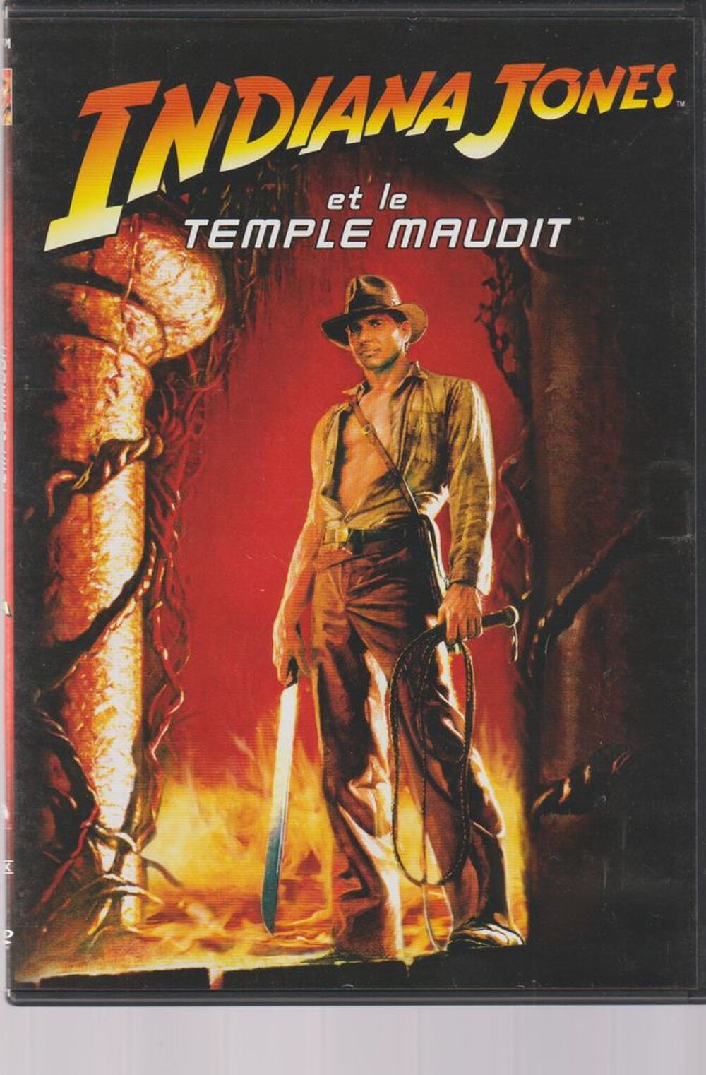 les trois premiers films d'Iindiana Jones DVD et blu-ray