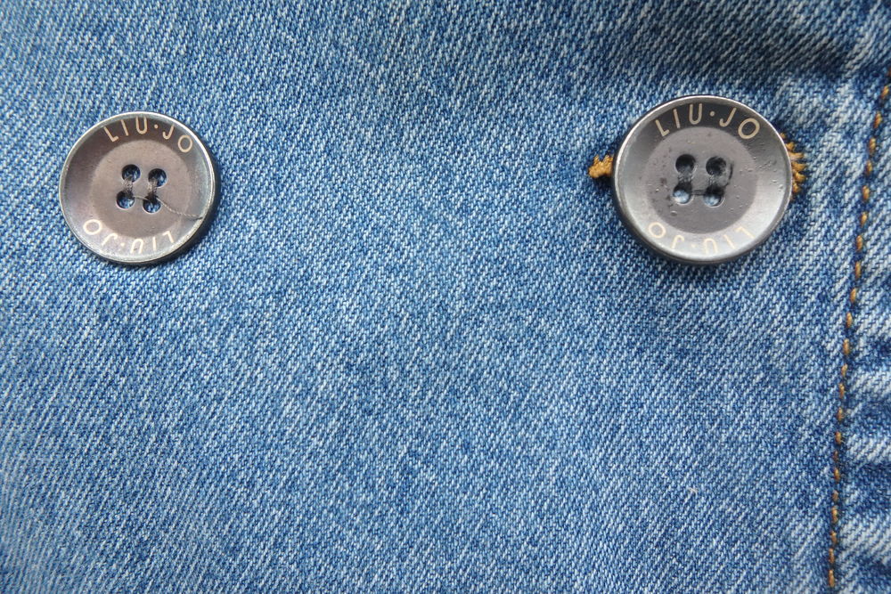 Liu Jo Manteau en denim bleu XL / 42 / 14 Neuf Vêtements