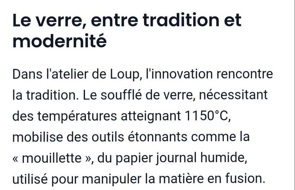 Citrouille en verre souffl&eacute; sign&eacute;e Loup Guittet 