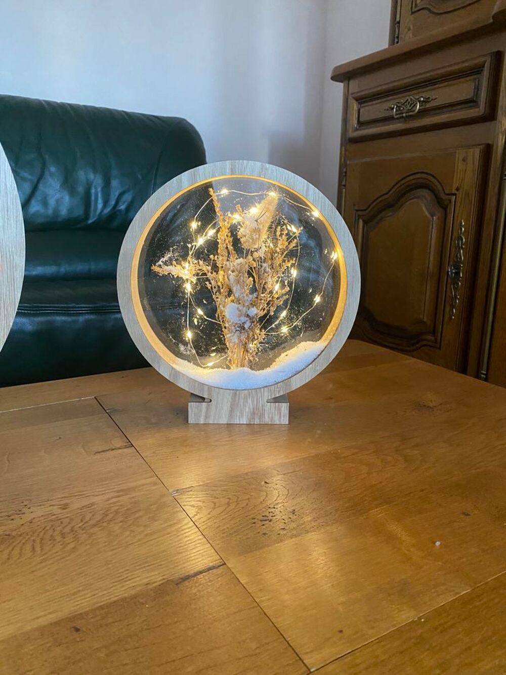 2 LUMINAIRES DE DECORATION AVEC PILES Décoration