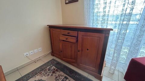 buffet bas en bois massif 160 Vif (38)