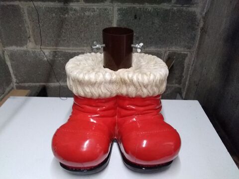Bottes du p�re No�l assez lourdes pour fix� vrai sapin No�l  5 Le Havre (76)