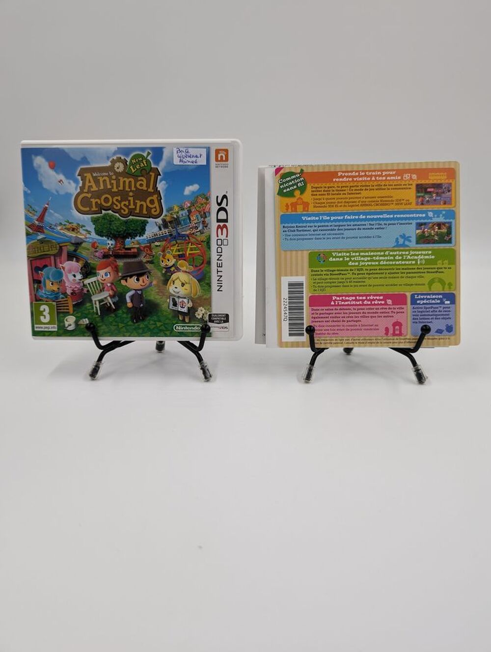 Jeu Nintendo 3DS Animal Crossing : New Leaf en boite complet Consoles et jeux vidos