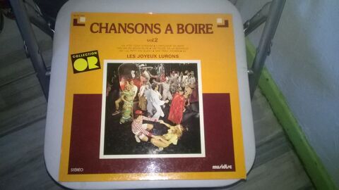 Vinyle LES JOYEUX LURONS
CHANSONS A BOIRE 
Vol. 2
1978
8 Talange (57)
