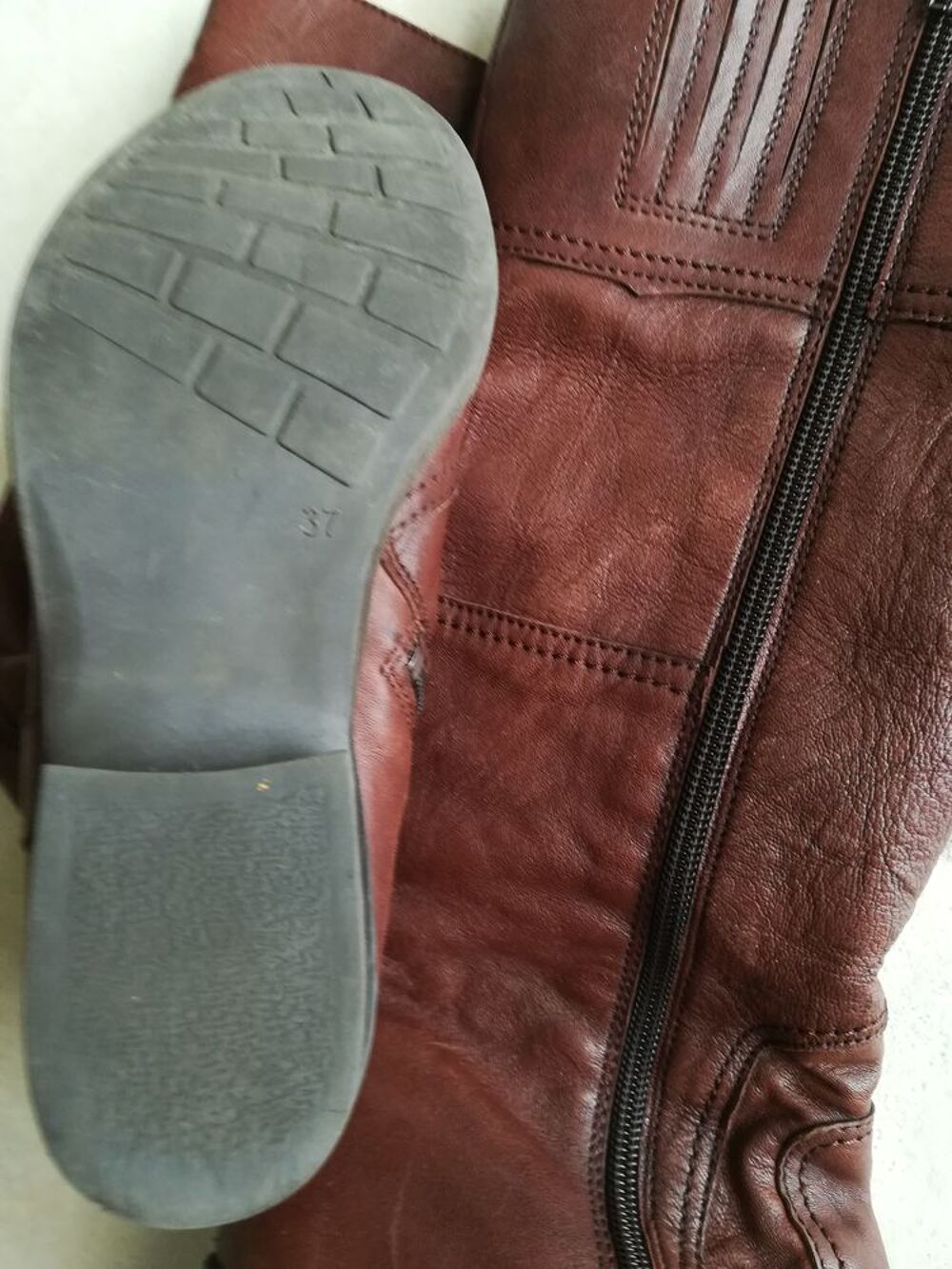 Bottes brune Chaussures