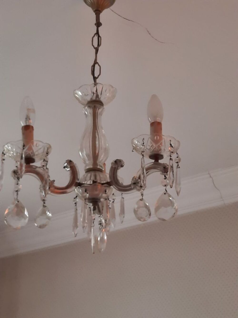 Lustre cristal Décoration