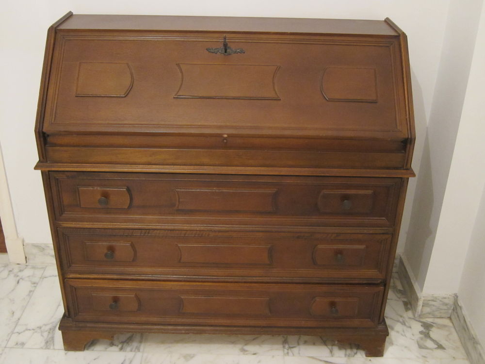 Secr&eacute;taire en bois 3 tiroirs Meubles