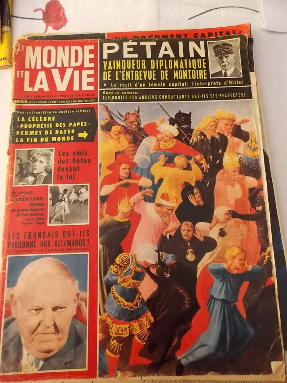 Vieilles revues et vieux journaux 