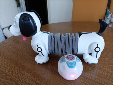 Chien Robot Dackel interactif extensible, radiocommand�. Troyes (10)
