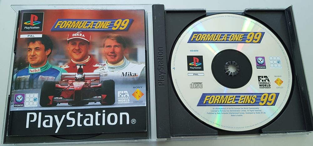 jeu Play Station Formula One 99 Consoles et jeux vidéos