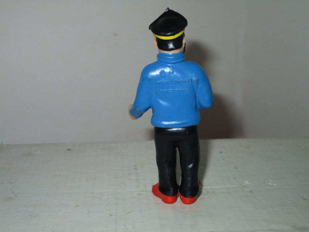 VIEILLE FIGURINE TINTIN +CAPITAINE HADDOCK COMICS SPAIN1984 
