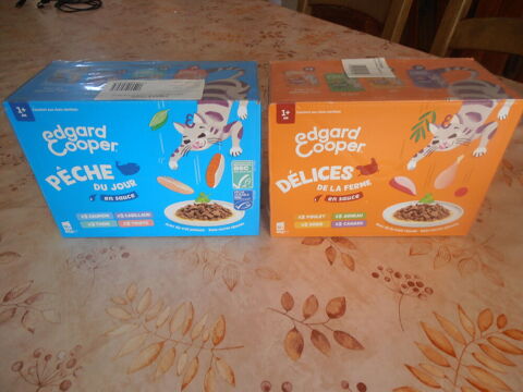 Sachets pour chat  EDGARD & COOPER 55 83170 Brignoles