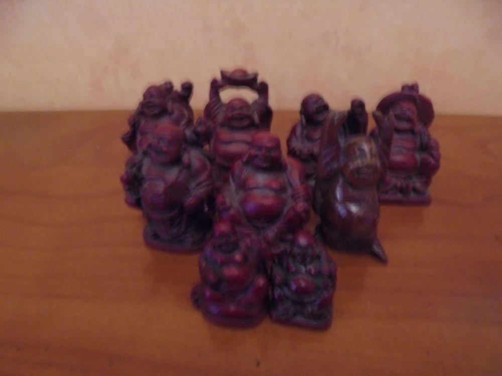 Lot de 9 bouddhas (75) Dcoration
