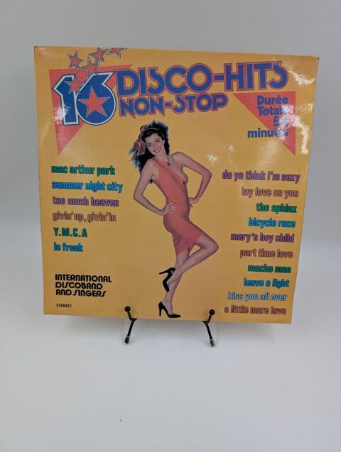 Vinyle 33 tours 16 Disco-Hits Non-Stop (Mac Arthur Park...) 5 Vulbens (74)