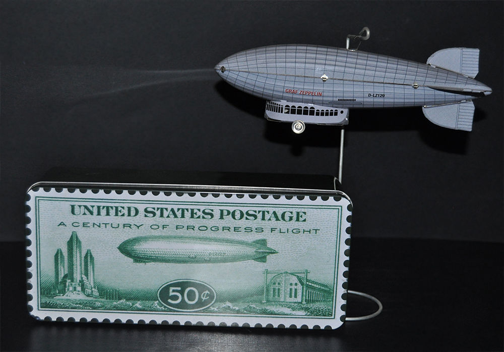 Zeppelin us postal en m&eacute;tal 