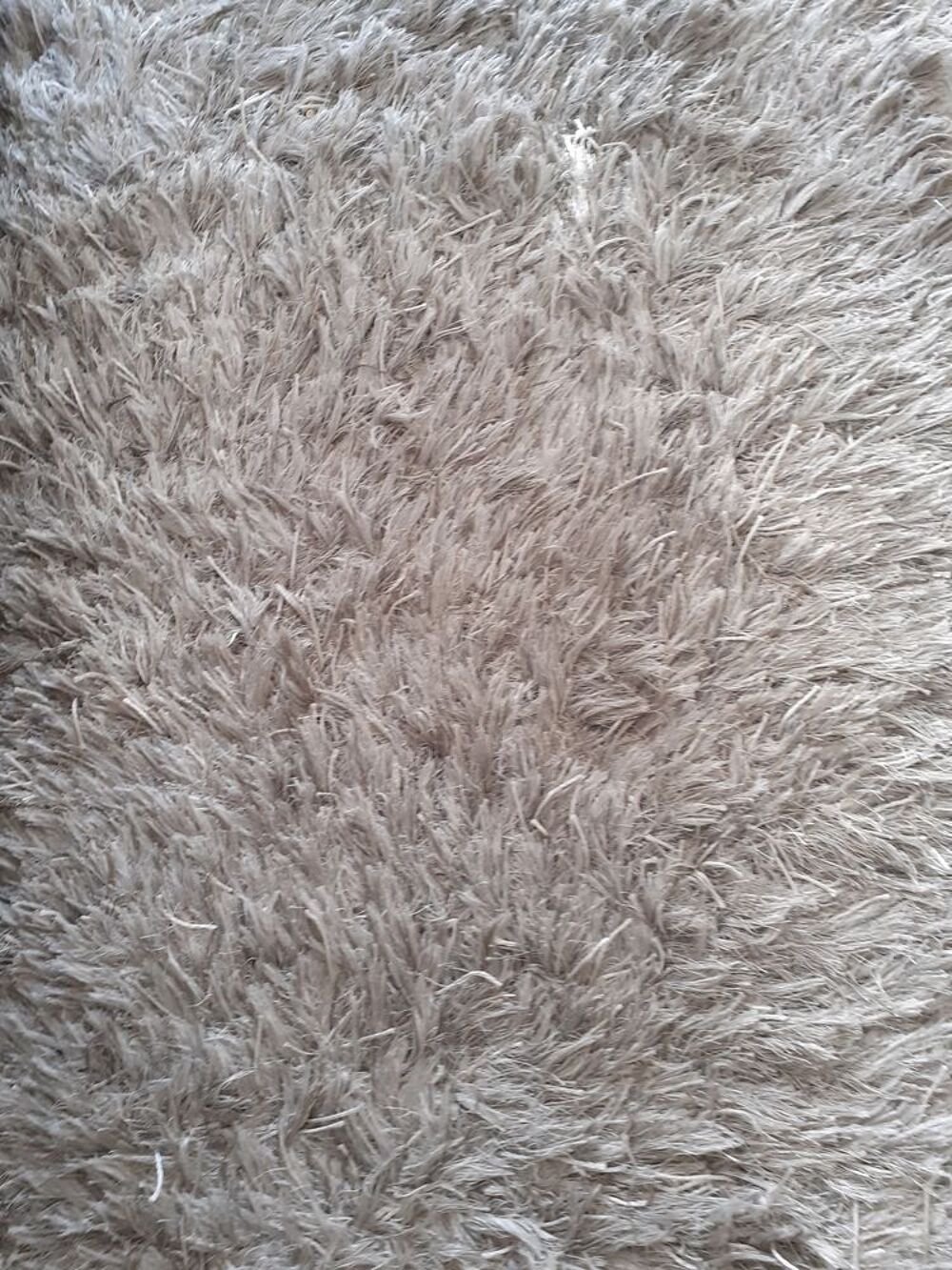 Tapis &agrave; m&egrave;che gris / taupe Décoration