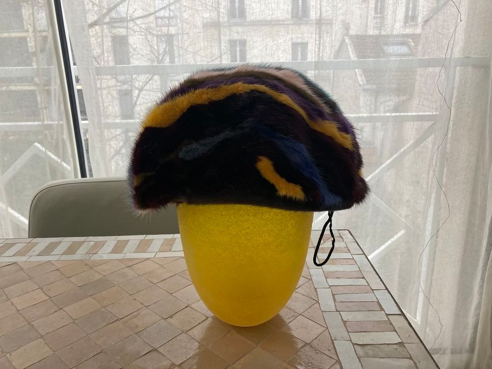 Chapeau en vison Vêtements